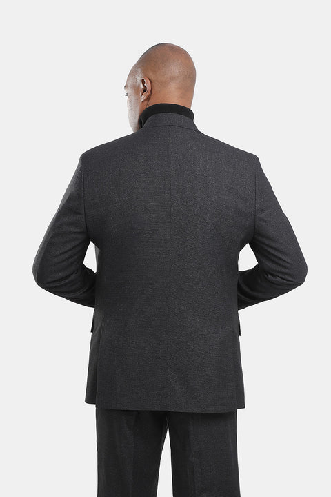 Regular Fit Suit Black