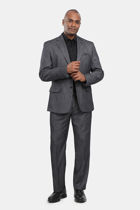 Regular Fit Suit Gray