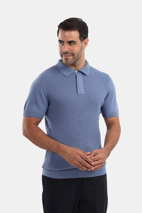 Polo Shirt Regular Fit Blue