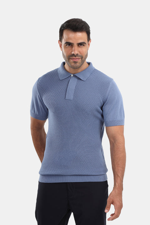 Polo Shirt Regular Fit Blue