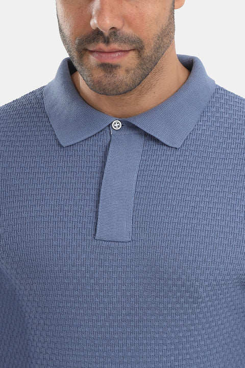 Polo Shirt Regular Fit Blue