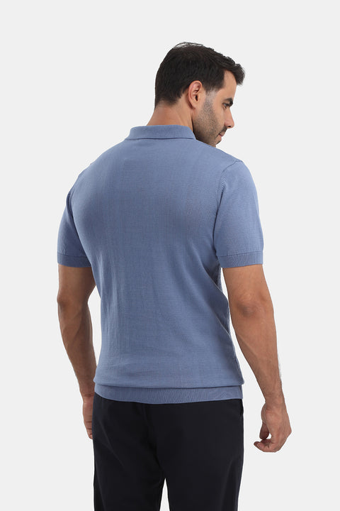 Polo Shirt Regular Fit Blue