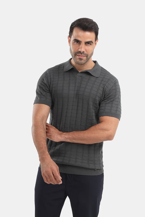 Polo Shirt Regular Fit Gray