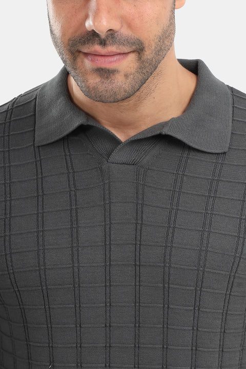 Polo Shirt Regular Fit Gray