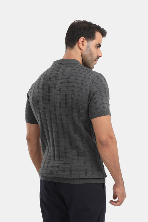 Polo Shirt Regular Fit Gray