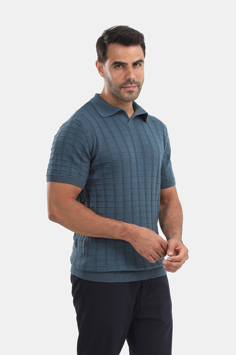 Polo Shirt Regular Fit Blue