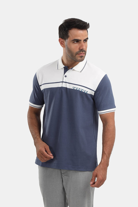 Polo Shirt Regular Fit Blue