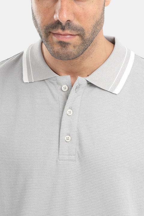 Polo Shirt Relax Fit Gray