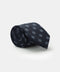 Jacquard Tie 7 cm Dark Blue