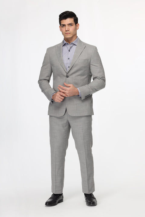 Regular Fit Suit Gray