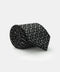 Jacquard Tie 7 cm Black