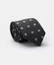 Jacquard Tie 7 cm Black