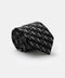 Jacquard Tie 7 cm Black