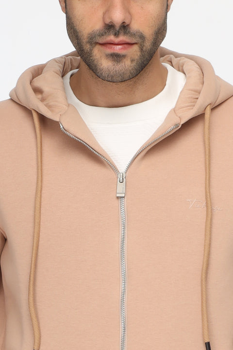 Regular Fit Sweat Shirt Beige