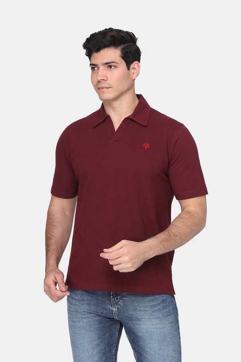 Polo Shirt Regular Fit Maroon
