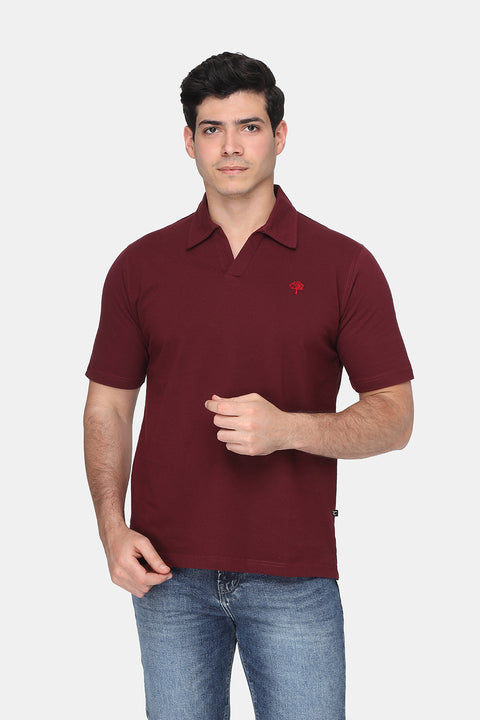Polo Shirt Regular Fit Maroon
