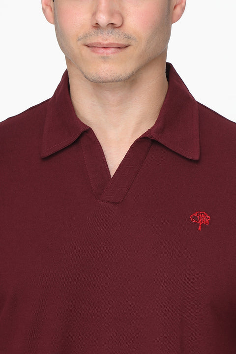 Polo Shirt Regular Fit Maroon