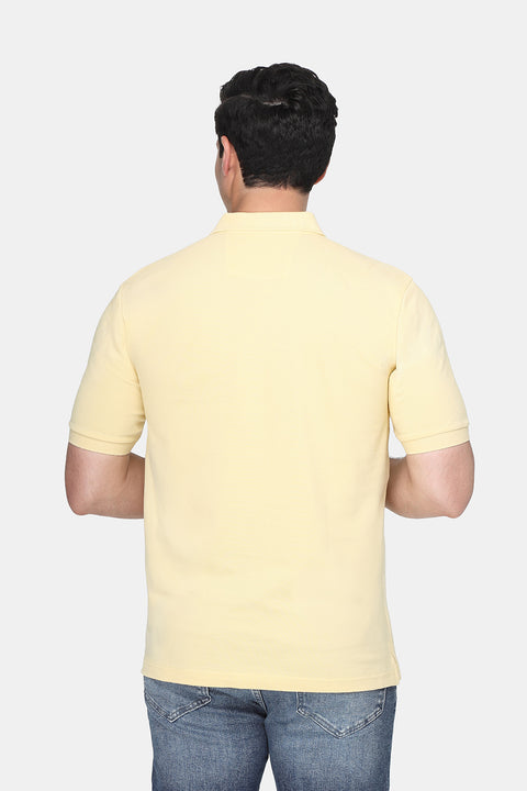 Polo Shirt Regular Fit Yellow