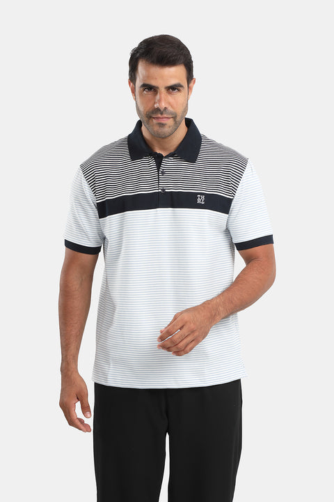 Polo Shirt Regular Fit Light Blue