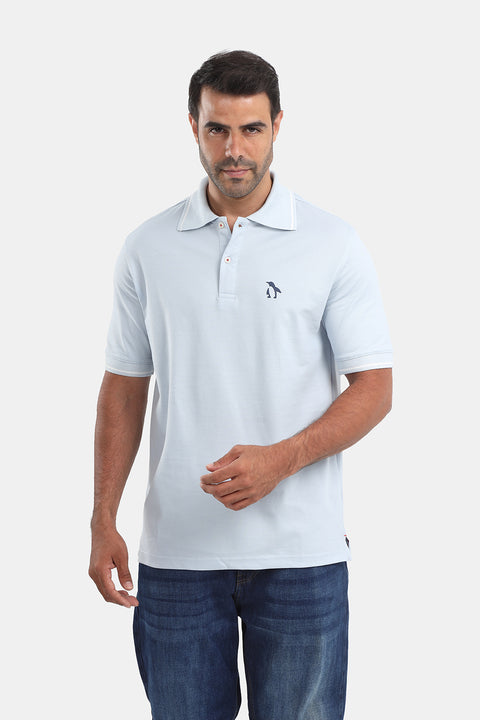 Polo Shirt Regular Fit Light Blue