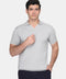 Polo Shirt Regular Fit Knitted Gray