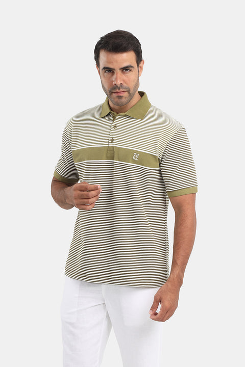 Polo Shirt Regular Fit Green