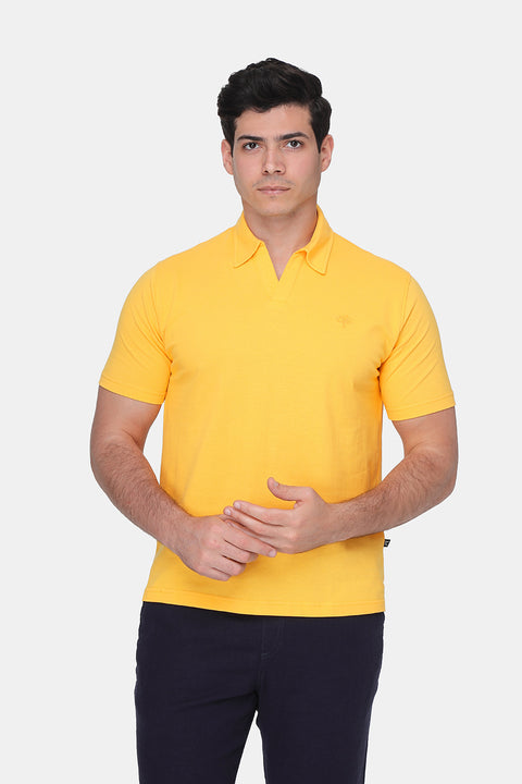 Polo Shirt Regular Fit Yellow