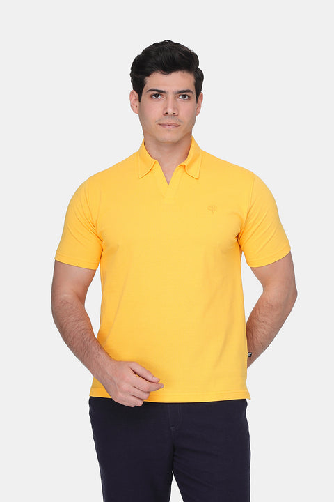 Polo Shirt Regular Fit Yellow