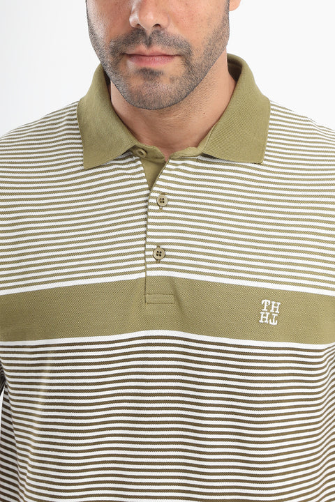 Polo Shirt Regular Fit Green