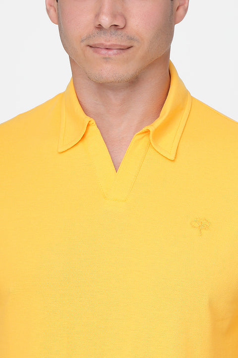 Polo Shirt Regular Fit Yellow