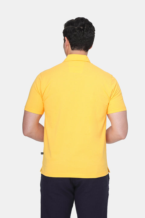 Polo Shirt Regular Fit Yellow