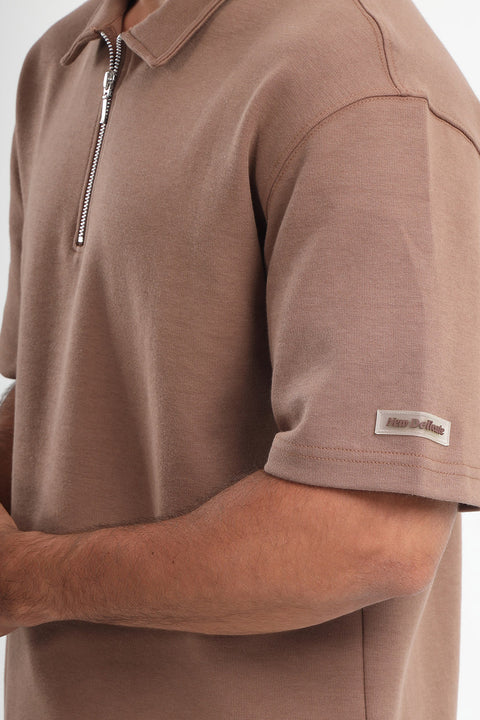 Polo Shirt Regular Fit Brown