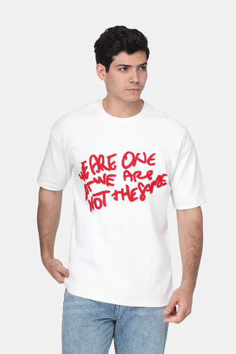 Over Size T-Shirt Beige