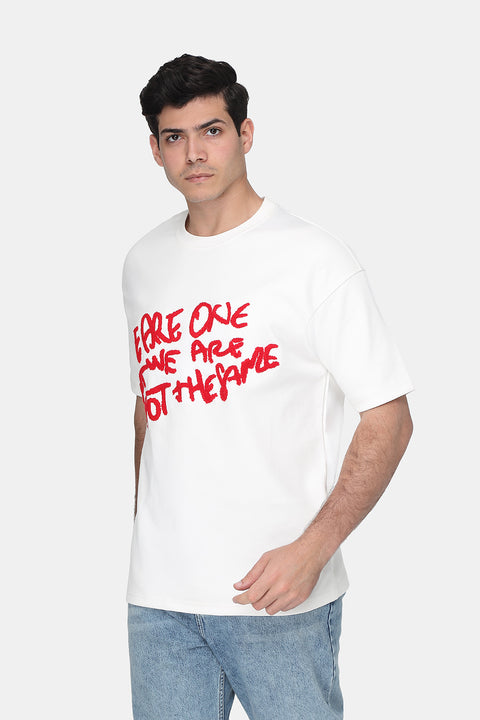 Over Size T-Shirt Beige