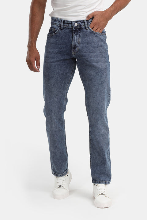 Regular Fit Trousers Jeans Light Blue