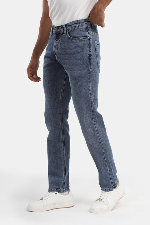 Regular Fit Trousers Jeans Light Blue