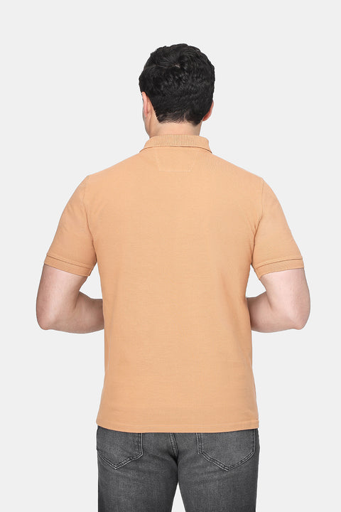 Polo Shirt Regular Fit Beige