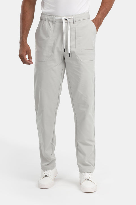 Sweat Pants Regular Fit Light Gray