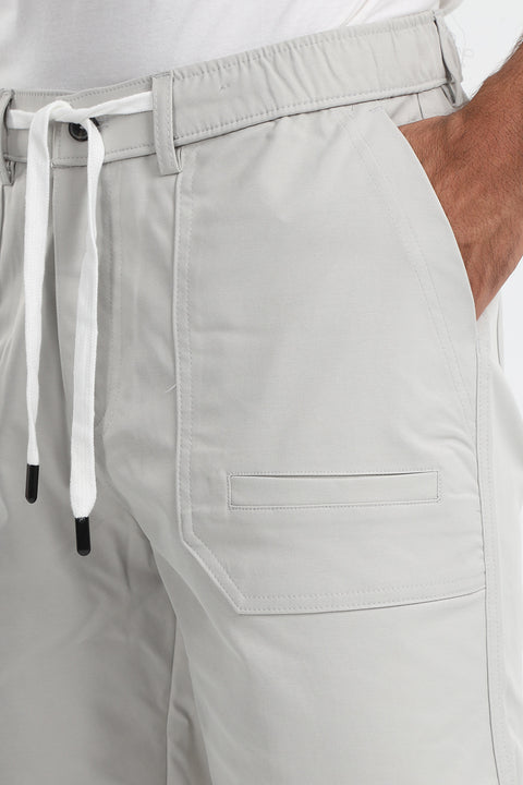 Sweat Pants Regular Fit Light Gray