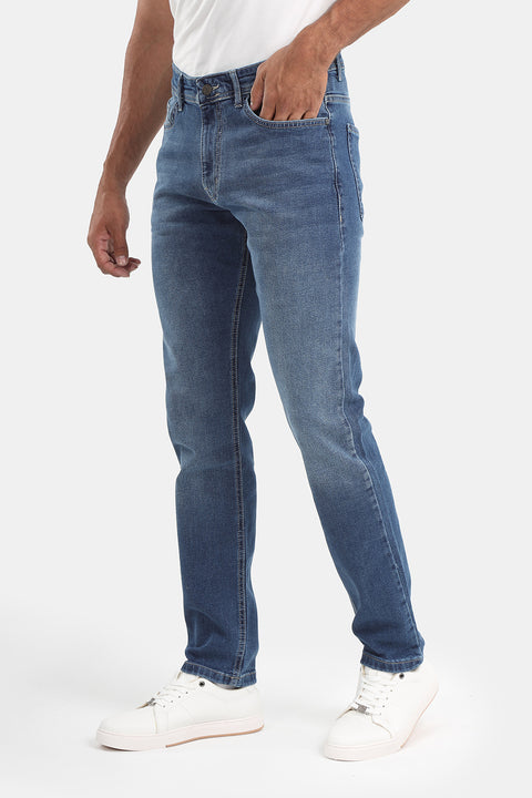 Regular Fit Trousers Jeans Blue