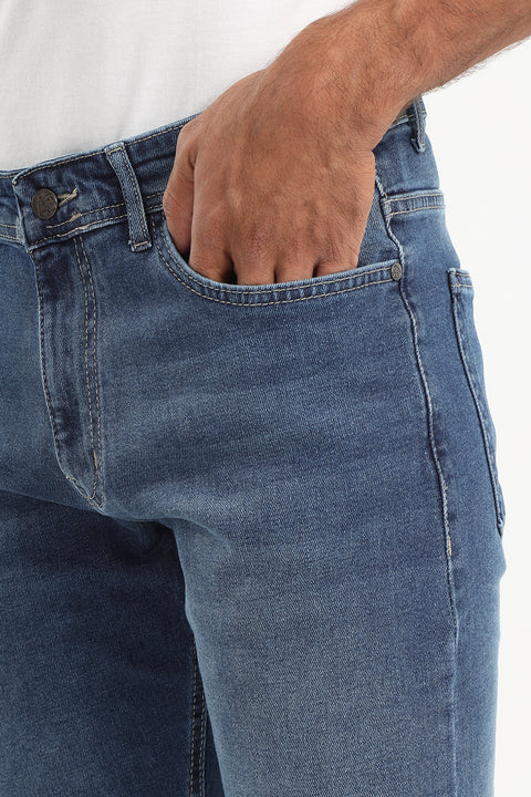 Regular Fit Trousers Jeans Blue