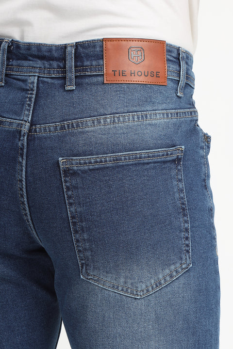 Regular Fit Trousers Jeans Blue
