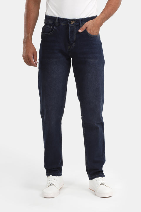 Regular Fit Trousers Jeans Blue
