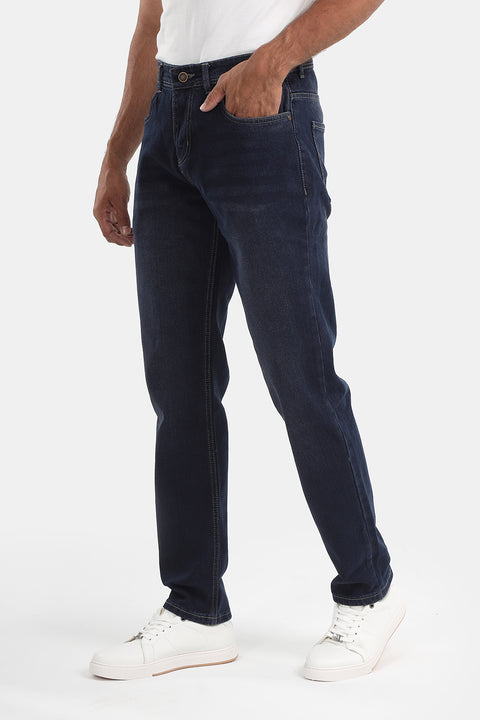 Regular Fit Trousers Jeans Blue