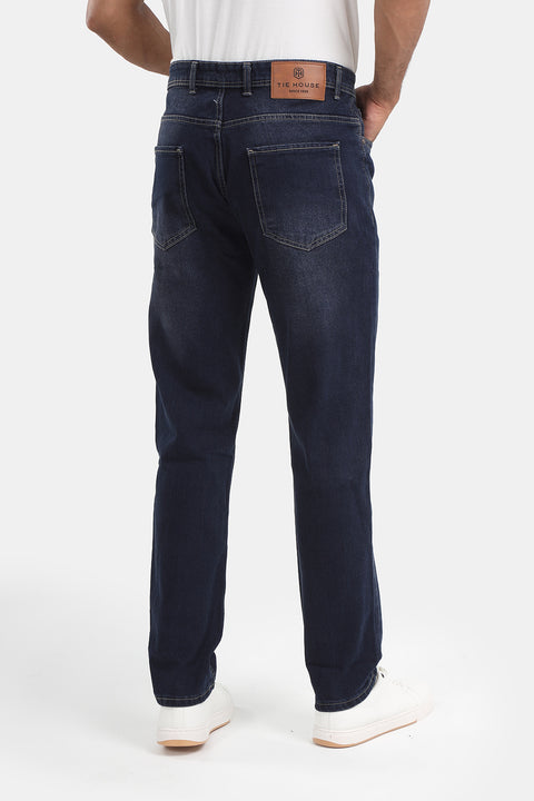 Regular Fit Trousers Jeans Blue