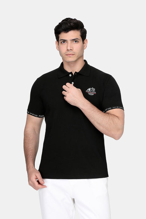Polo Shirt Regular Fit Black