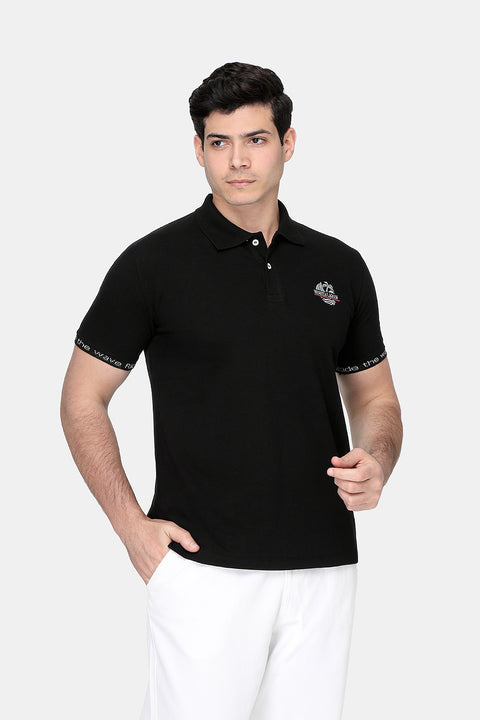 Polo Shirt Regular Fit Black