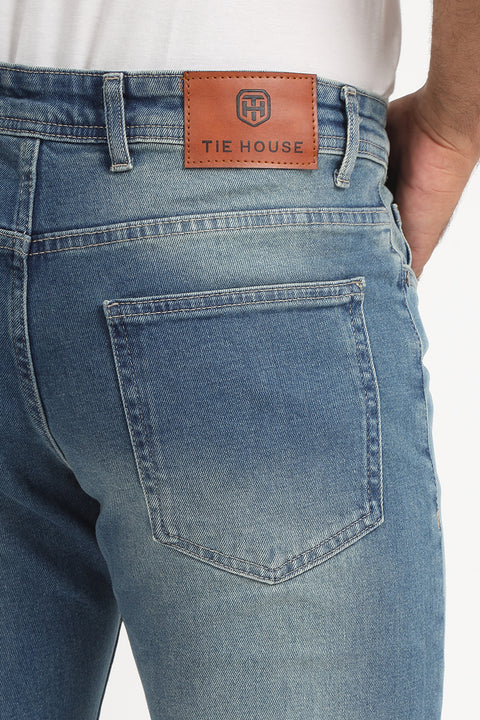 Regular Fit Trousers Jeans Blue