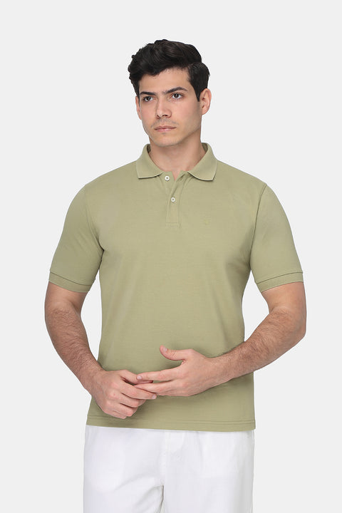 Polo Shirt Regular Fit Green