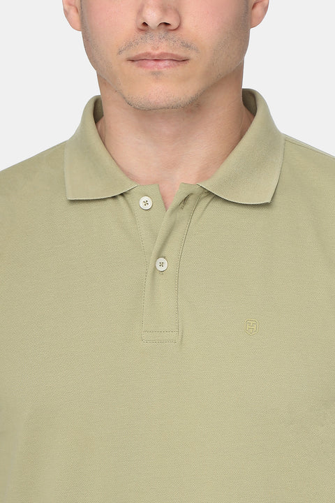 Polo Shirt Regular Fit Green